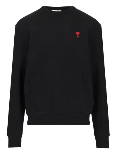 AMI ALEXANDRE MATTIUSSI CREWNECK SWEATSHIRT AMI DE COEUR