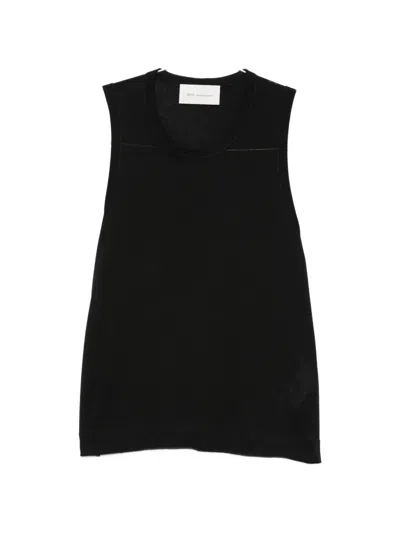 Ami Alexandre Mattiussi Crew-neck Vest In Black
