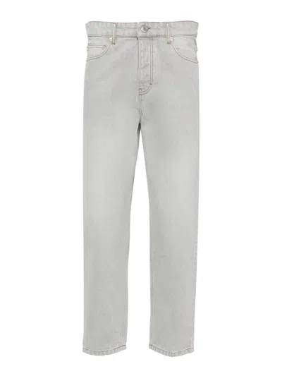 AMI ALEXANDRE MATTIUSSI CROPPED TAPERED JEANS