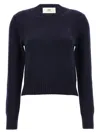 Ami Alexandre Mattiussi Ami Paris Ami Paris De Couer Cashmere Sweater In Dark Blue