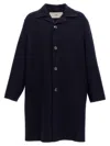 Ami Alexandre Mattiussi Ami Paris Coats & Jackets In Dark Blue