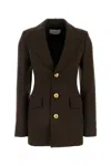 Ami Alexandre Mattiussi Ami Paris Jackets And Vests In Dark Brown