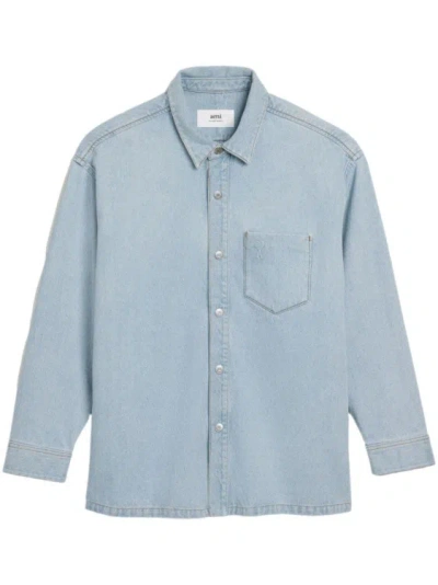 AMI ALEXANDRE MATTIUSSI DE COEUR DENIM JACKET