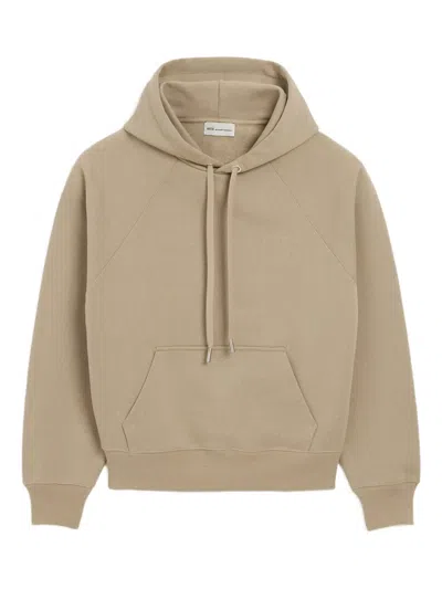 Ami Alexandre Mattiussi De Coeur Hooded Hoodie In Neutral