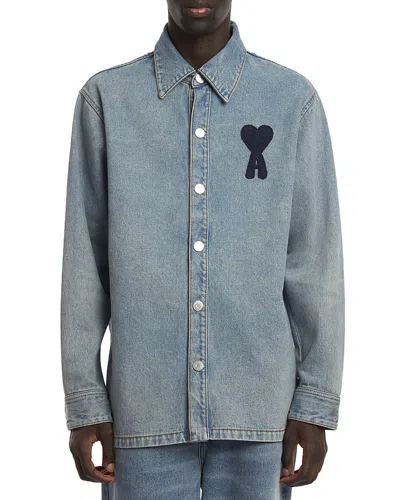 AMI ALEXANDRE MATTIUSSI DE COEUR OVERSHIRT