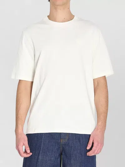 De Coeur Signature Jersey T Shirt In White from The Fashion Square