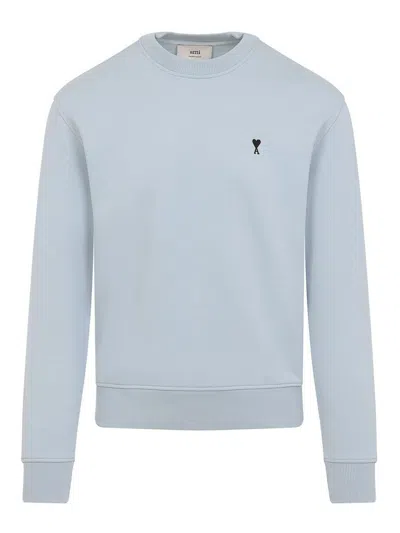 Ami Alexandre Mattiussi De Coeur Sweatshirt In Blue