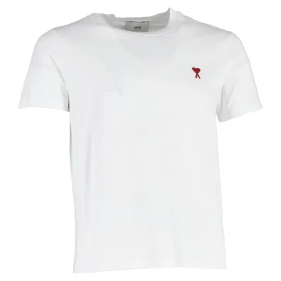 Ami Alexandre Mattiussi Ami Paris Ami De Coeur White Oversize T Shirt