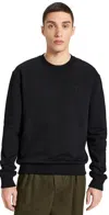 Ami Alexandre Mattiussi De Coeur Unisex Sweatshirt Black In Black