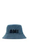 Ami Alexandre Mattiussi Ami Paris Hats And Headbands In Usedblue