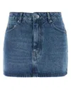Ami Alexandre Mattiussi Skirt In Usedblue