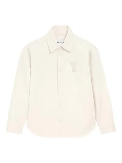 Ami Alexandre Mattiussi Denim Shirt In White
