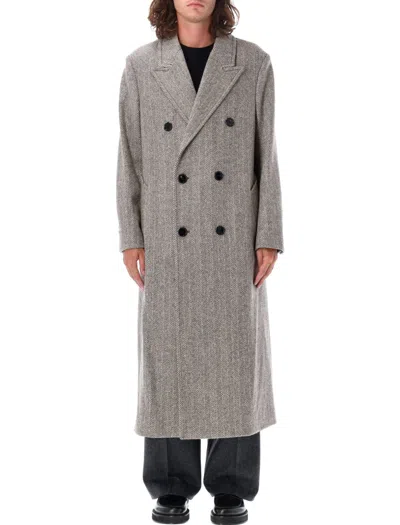 AMI ALEXANDRE MATTIUSSI AMI DOUBLE BREAST COAT