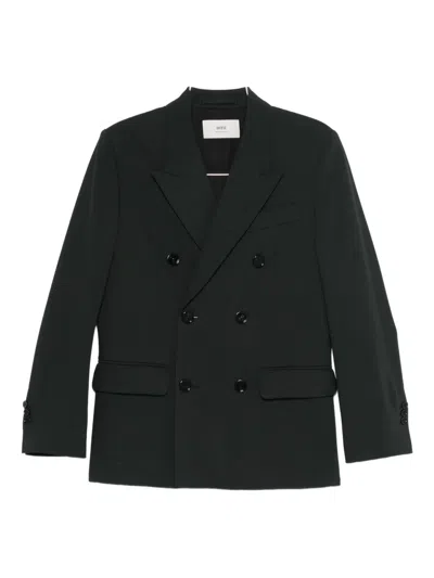 Ami Alexandre Mattiussi Double-breasted Blazer In Black