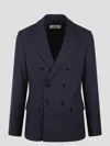Ami Alexandre Mattiussi Ami Paris Jackets And Vests In Blue