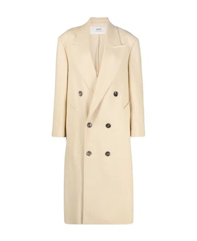 AMI ALEXANDRE MATTIUSSI DOUBLE BREASTED COAT