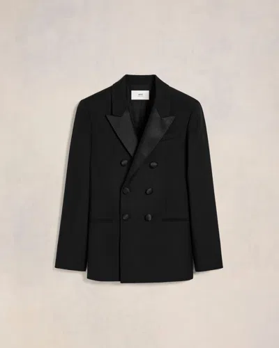 Ami Alexandre Mattiussi Double Breasted Jacket Black