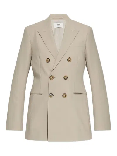 AMI ALEXANDRE MATTIUSSI DOUBLE-BREASTED JACKET