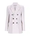 Ami Alexandre Mattiussi Double-breasted Jacket In White