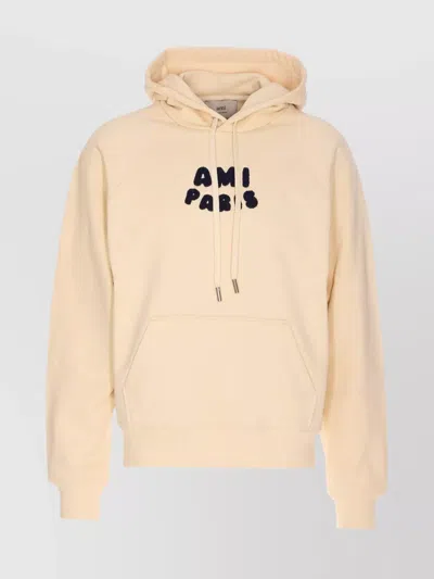 Ami Alexandre Mattiussi Ami Paris Sweaters In Neutral