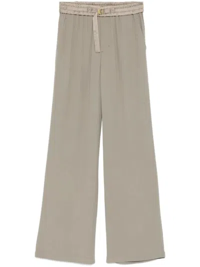Ami Alexandre Mattiussi Drawstring Palazzo Pants In Multi