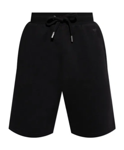 Ami Alexandre Mattiussi Drawstring Shorts In Black