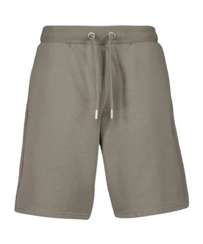 Ami Alexandre Mattiussi Drawstring Shorts In Gray