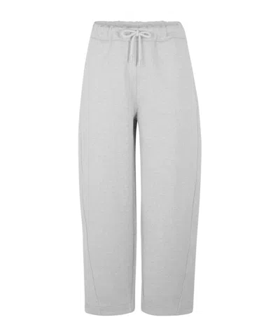 Ami Alexandre Mattiussi Drawstring Wide-leg Sweatpants In Gray