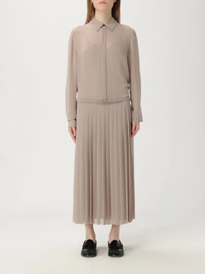 Ami Alexandre Mattiussi Dress Ami Paris Woman Color Beige