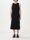 Ami Alexandre Mattiussi Dress Ami Paris Woman Color Black In Black