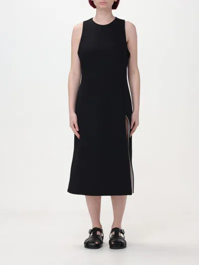 Ami Alexandre Mattiussi Dress Ami Paris Woman Color Black In Multicolor