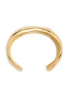 Ami Alexandre Mattiussi Gold Brass Dune Large Size Cuff Gold In ゴールドトーン