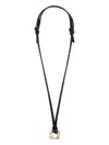 Ami Alexandre Mattiussi Square Double Hammer Necklace In Gold