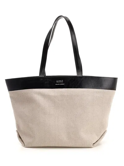 Ami Alexandre Mattiussi East West Handbags Multicolor