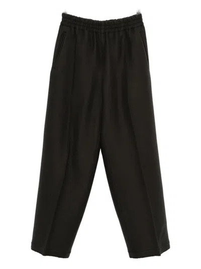 AMI ALEXANDRE MATTIUSSI ELASTIC WAIST CASUAL PANTS
