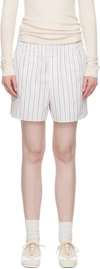 AMI ALEXANDRE MATTIUSSI ELASTIC WAIST SHORTS