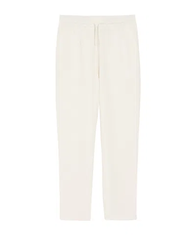 Ami Alexandre Mattiussi Elastic Waist Straight Leg Pants In Pink