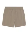 Ami Alexandre Mattiussi Elastic Waist Swimming Trunks In Nude