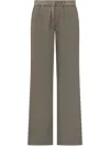 Ami Alexandre Mattiussi Elasticated Trousers In Grau
