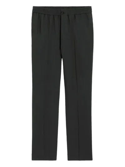 Ami Alexandre Mattiussi Elasticated Waist Pant In Black