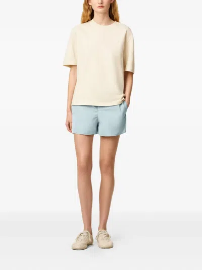 Ami Alexandre Mattiussi Elasticated-waist Shorts In Blue