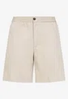Ami Alexandre Mattiussi Ami Paris Shorts In Beige