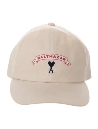 Pre-owned Ami Alexandre Mattiussi Embroidered Baseball Cap In Neutral