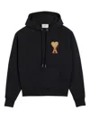 Ami Alexandre Mattiussi Embroidered Hoody In Black