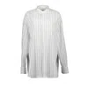 Ami Alexandre Mattiussi Ami Paris Chemise Oversize A Plastron Plisse