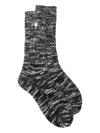 Ami Alexandre Mattiussi Embroidered Socks In Multi