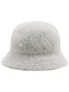 AMI ALEXANDRE MATTIUSSI FAUX-FUR BUCKET HAT