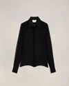 Ami Alexandre Mattiussi Fitted Shirt Black For Women In Black