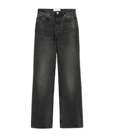 Ami Alexandre Mattiussi Five-pockets Jeans In Black