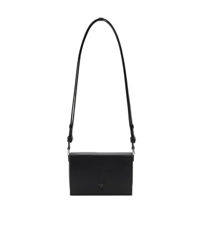 Ami Alexandre Mattiussi Flap Shoulder Bag